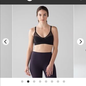Lululemon Anew bra black